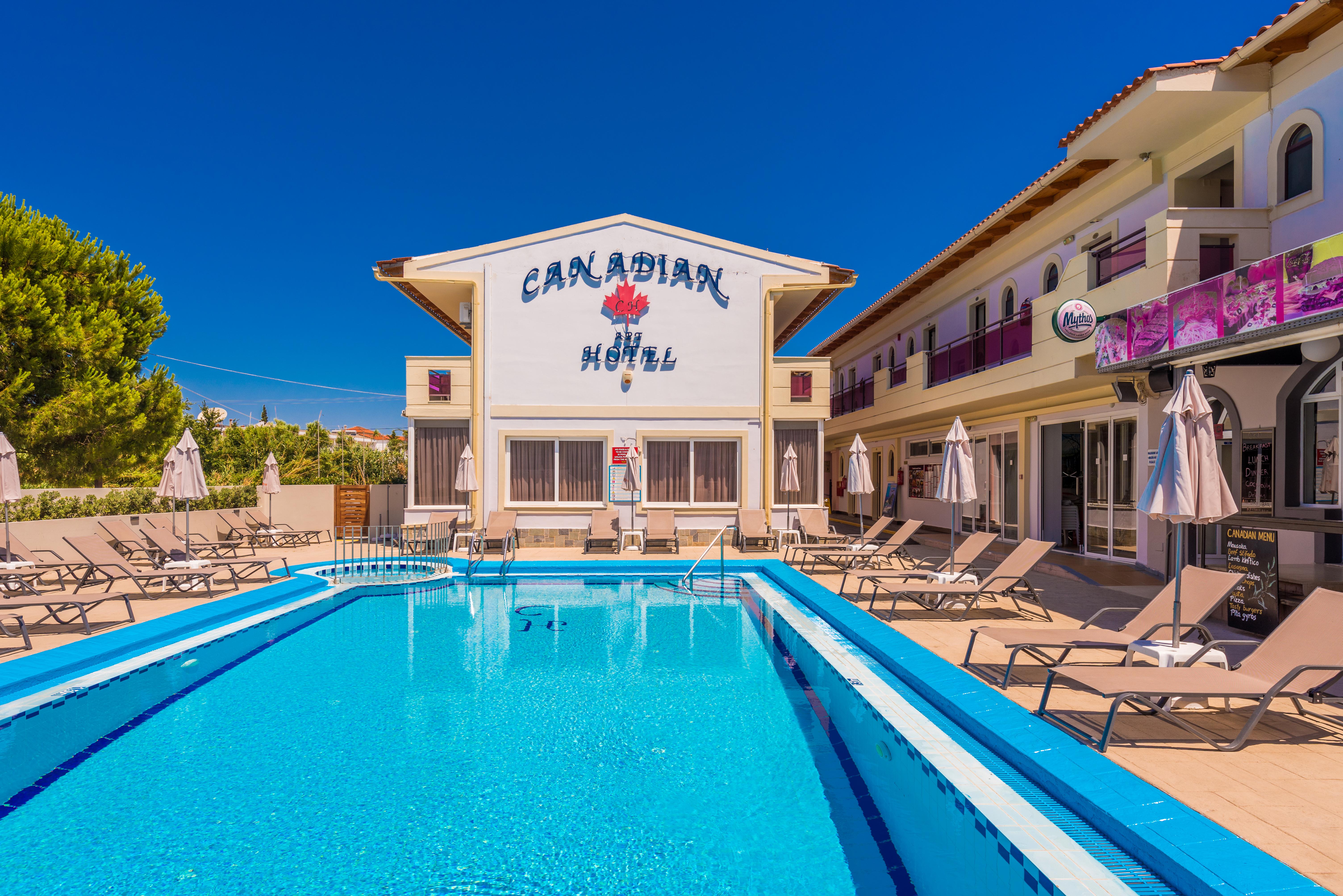 Canadian Hotel Laganas Exterior foto